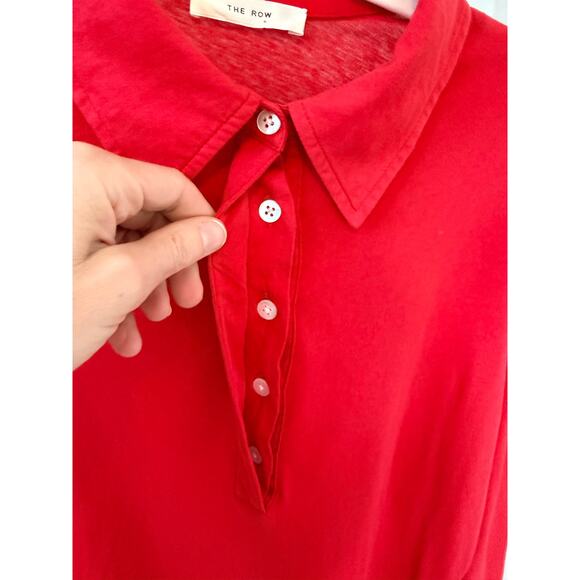 The Row Red Roddy Polo – S – Cotton – Made in Italy - Picture 4 of 8